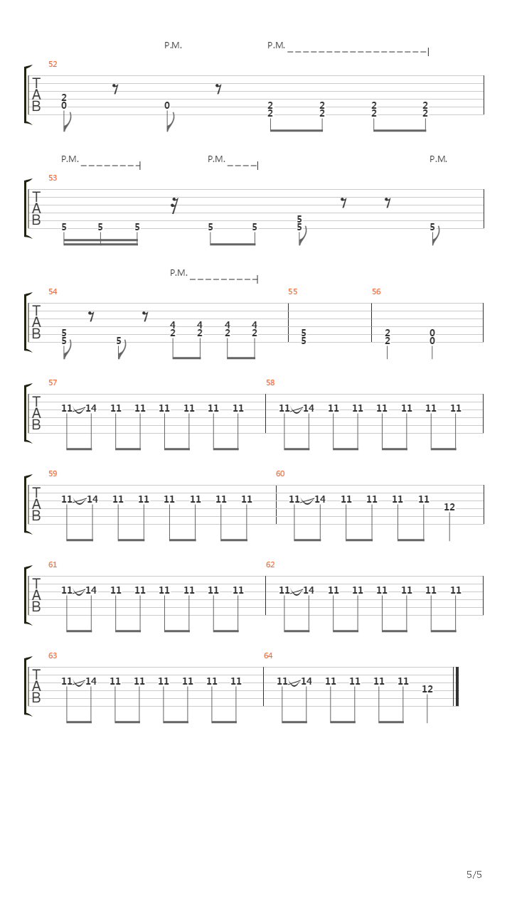 Slip Of The Lip吉他谱