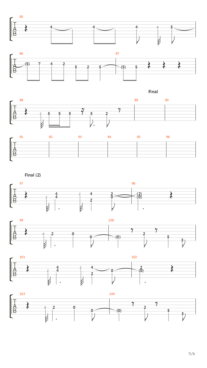 Caralho Voador吉他谱