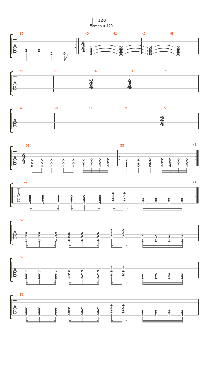 Malpractice吉他谱