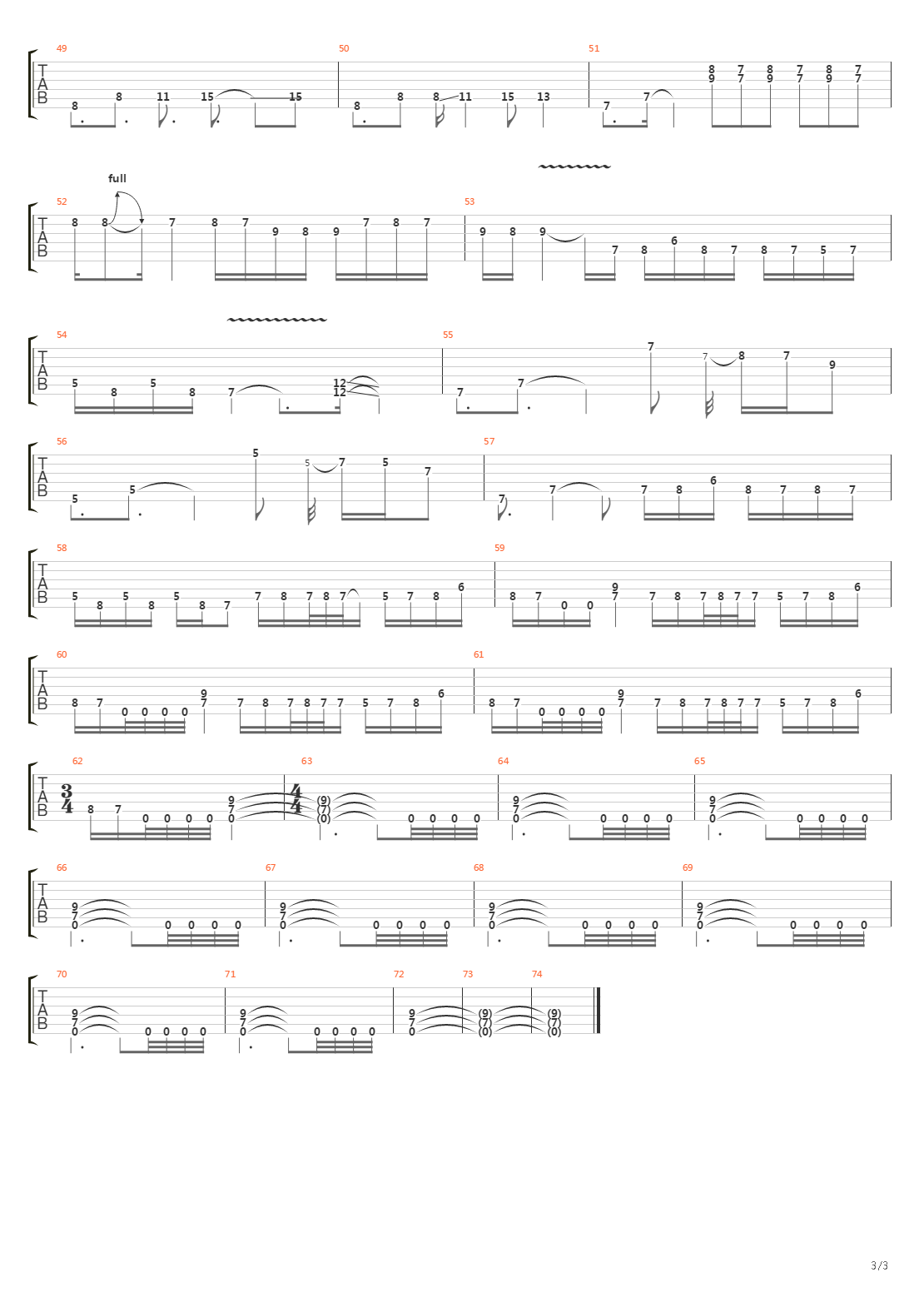 Smaller And Smaller吉他谱