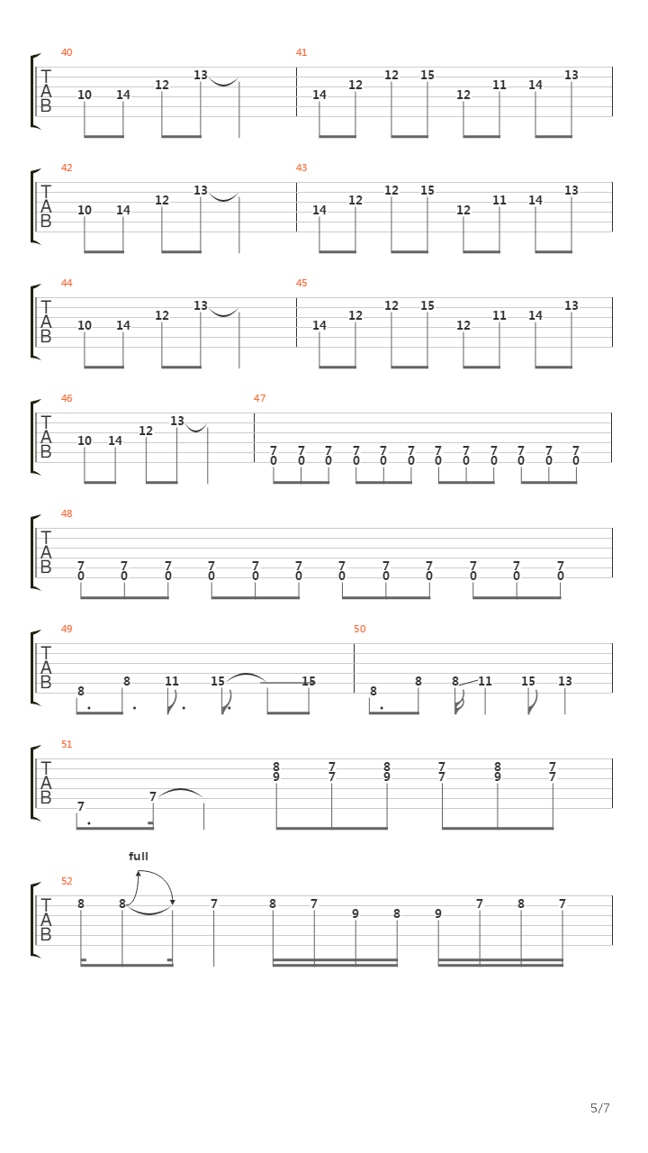 Smaller And Smaller吉他谱