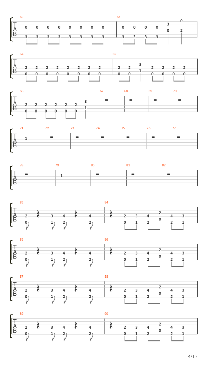 The Gentle Art Of Making Enemies吉他谱