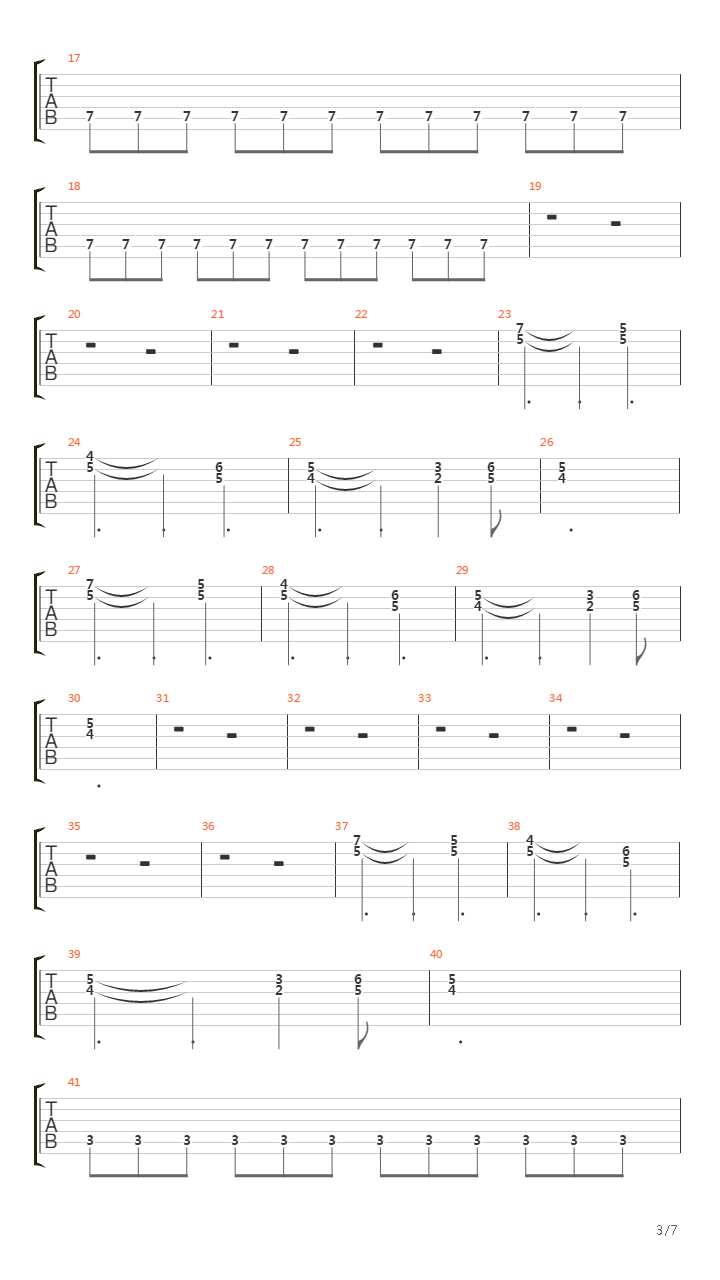 Woodpecker From Mars吉他谱