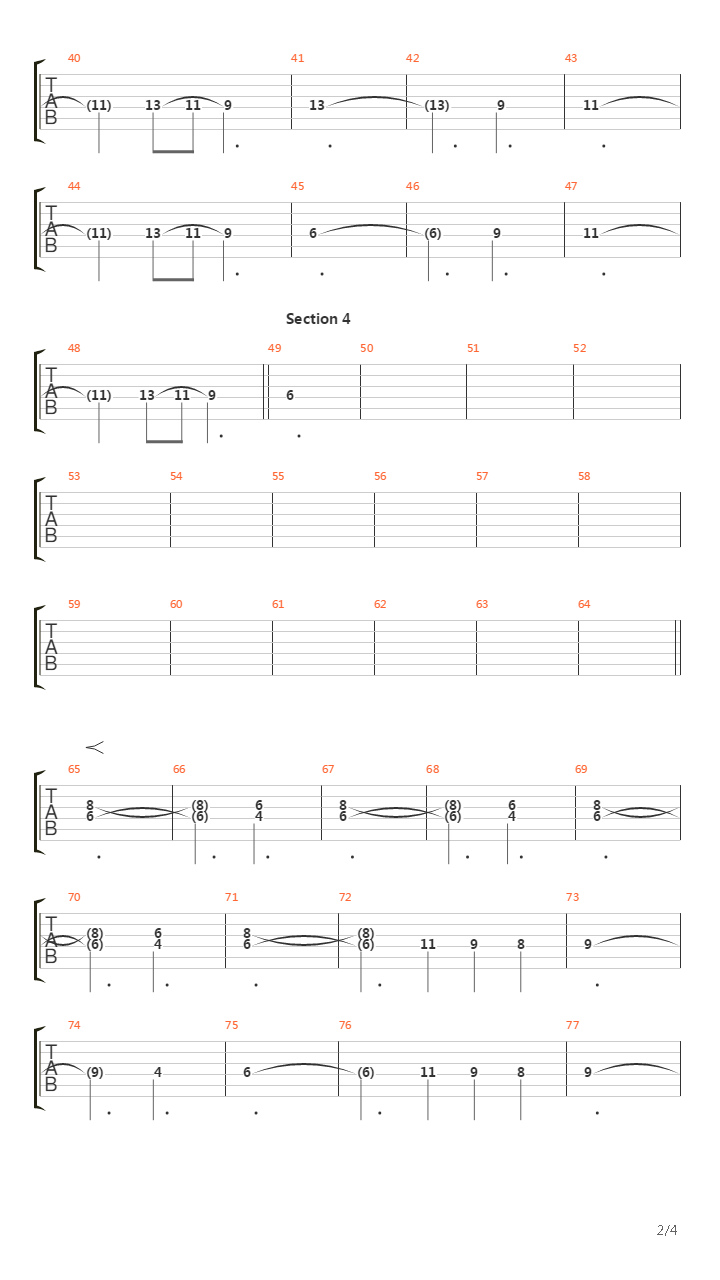 As Long As Winds Will Blow吉他谱