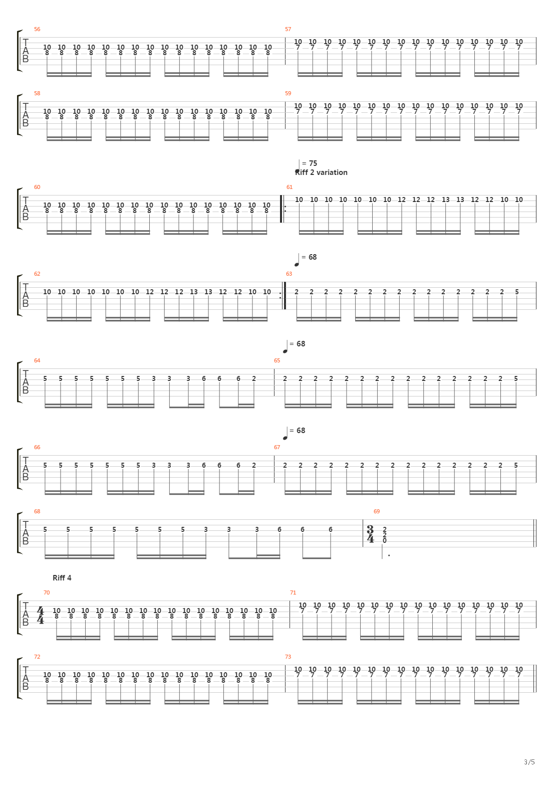 Laeknishendr吉他谱