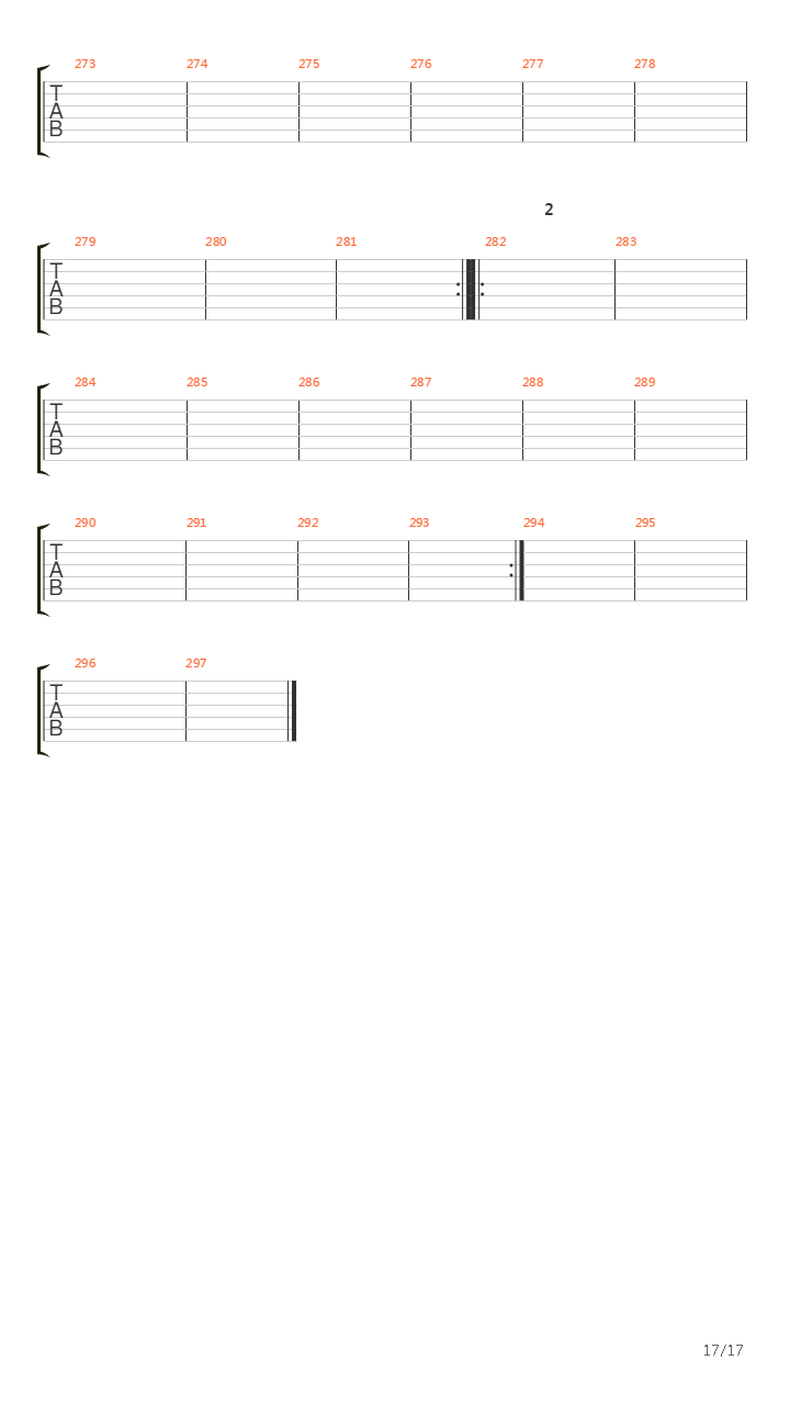 Dominion Theology吉他谱