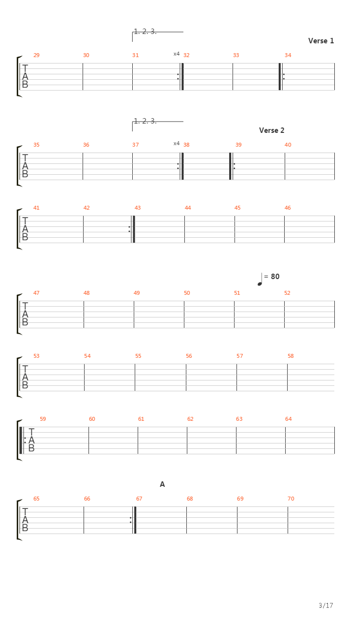 Dominion Theology吉他谱