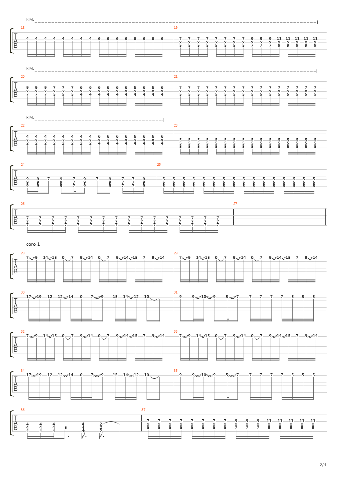 The Departure吉他谱