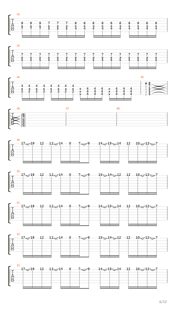 The Departure吉他谱