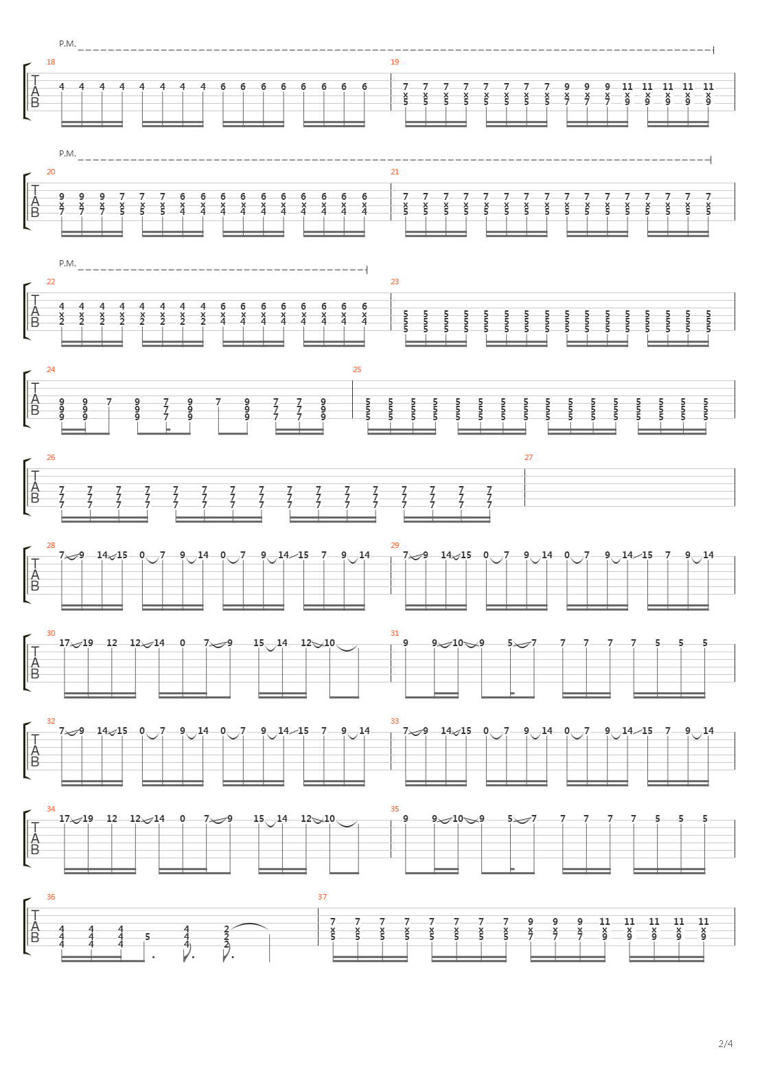 The Departure吉他谱