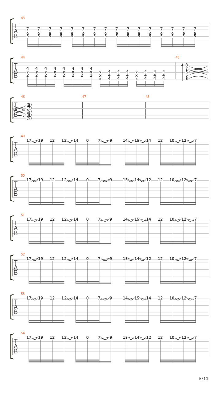 The Departure吉他谱