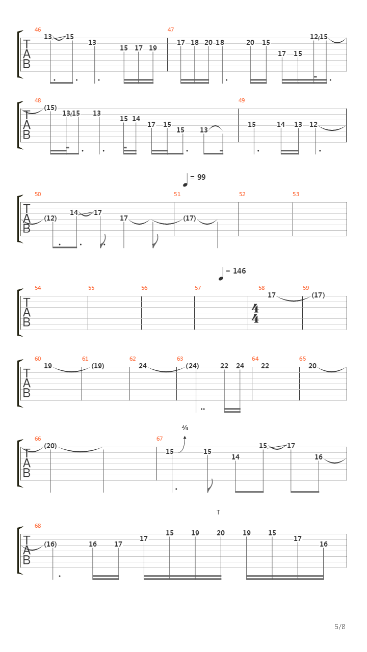 The Flame Surreal吉他谱