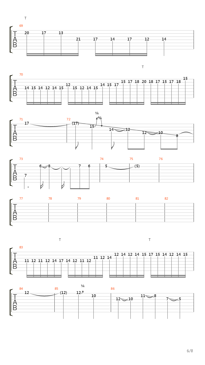 The Flame Surreal吉他谱