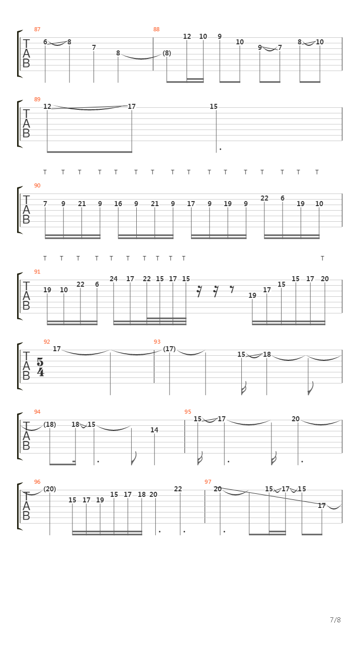 The Flame Surreal吉他谱