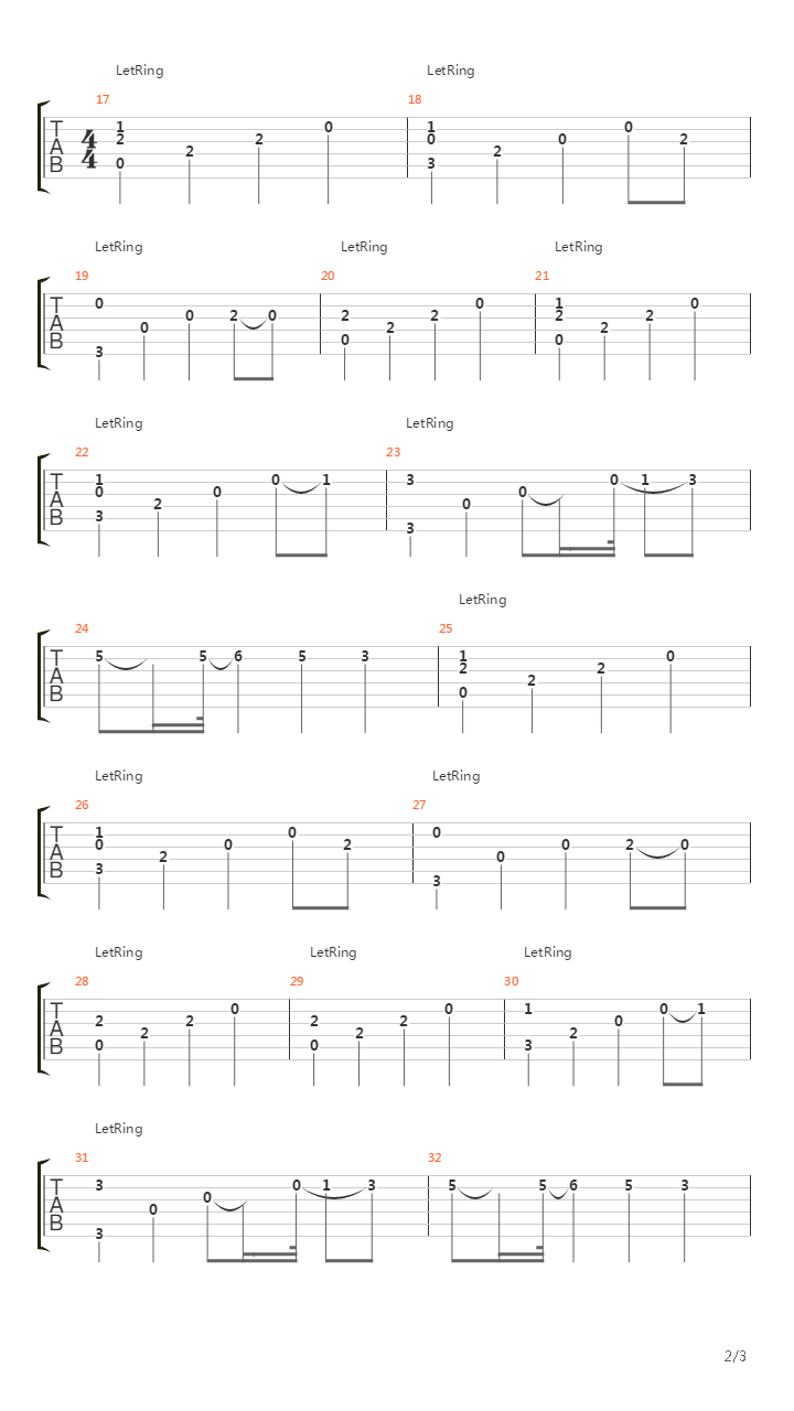 The Ivory Gate Of Dreams吉他谱