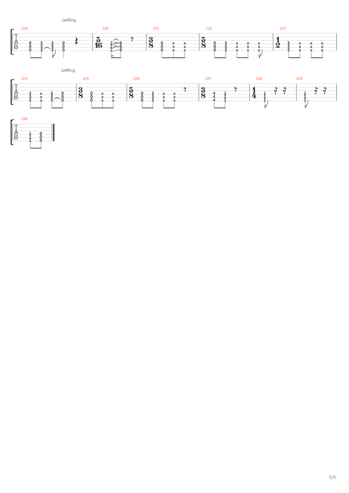 Walk To Hell吉他谱