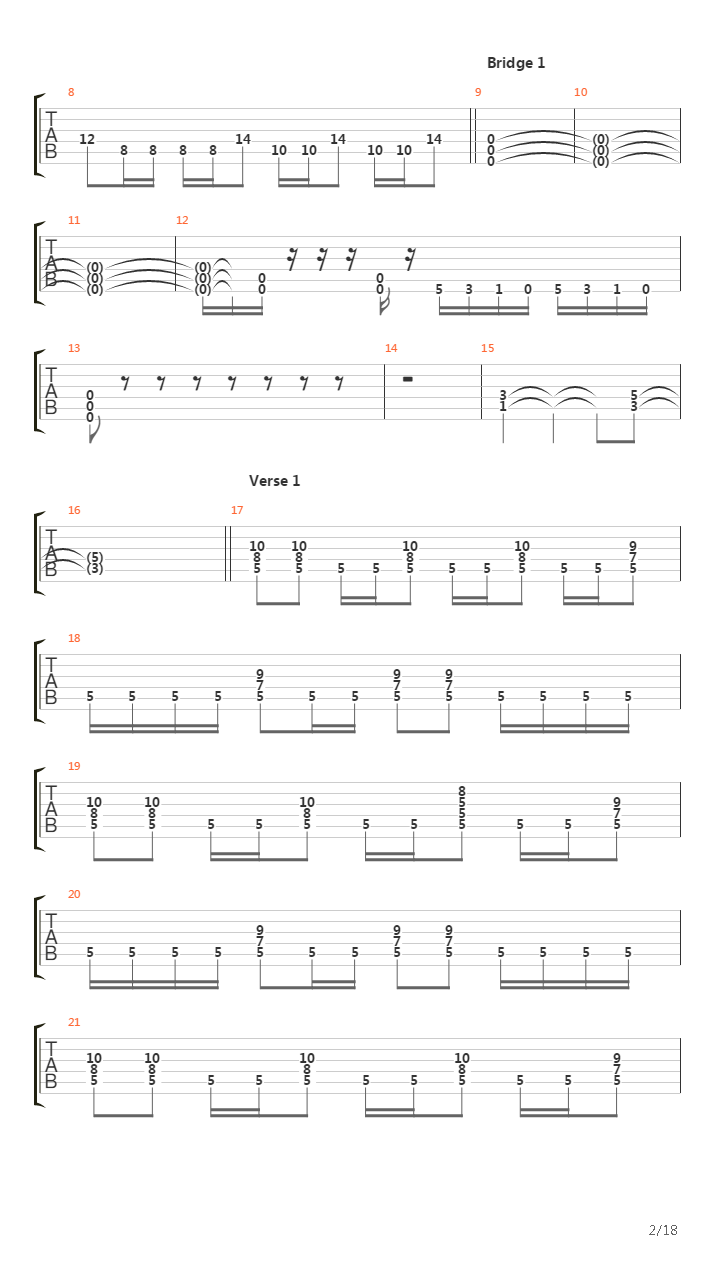 My Last Words吉他谱