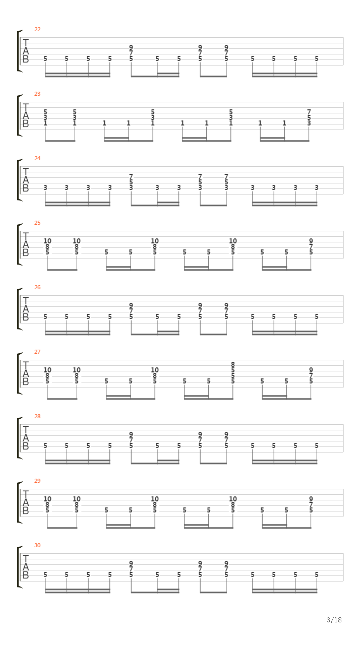 My Last Words吉他谱