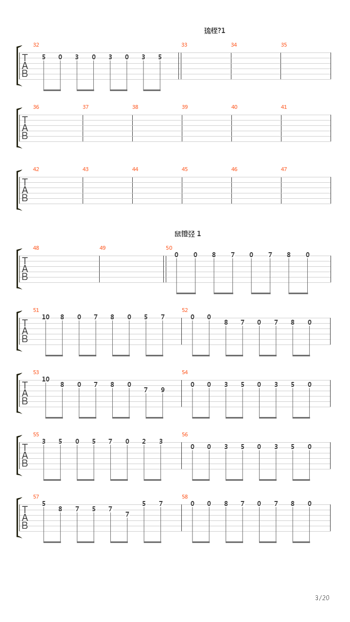 The Ghost吉他谱
