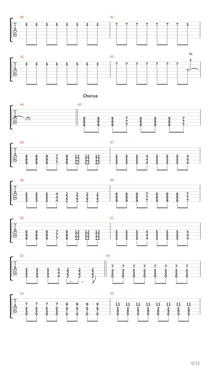 Build An Army吉他谱
