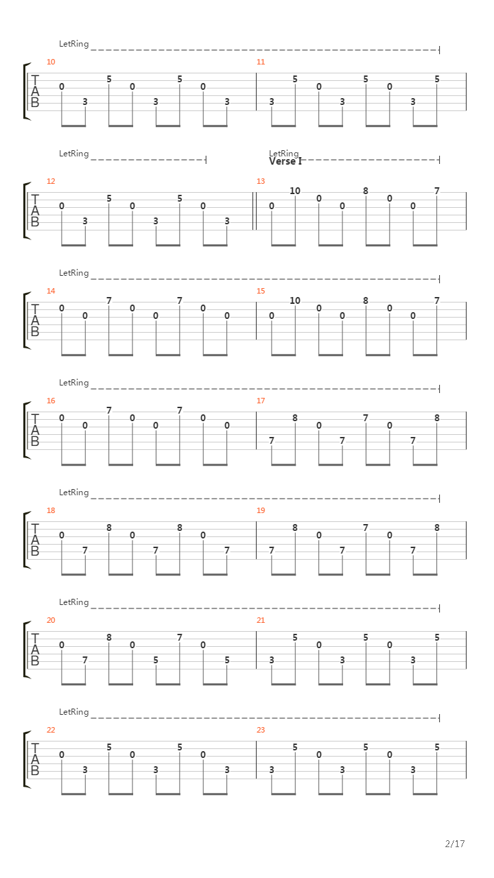 Mono吉他谱