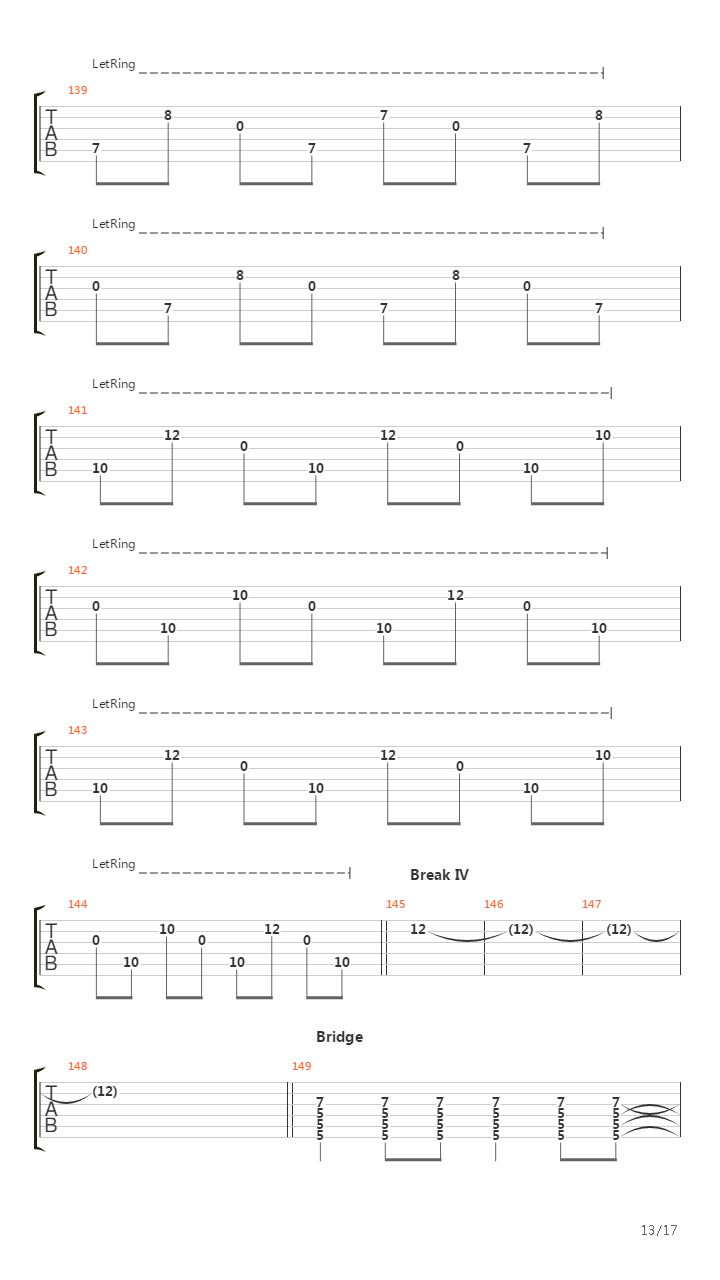 Mono吉他谱