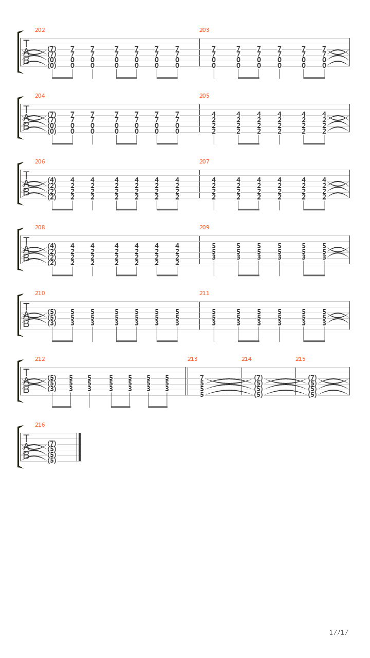 Mono吉他谱