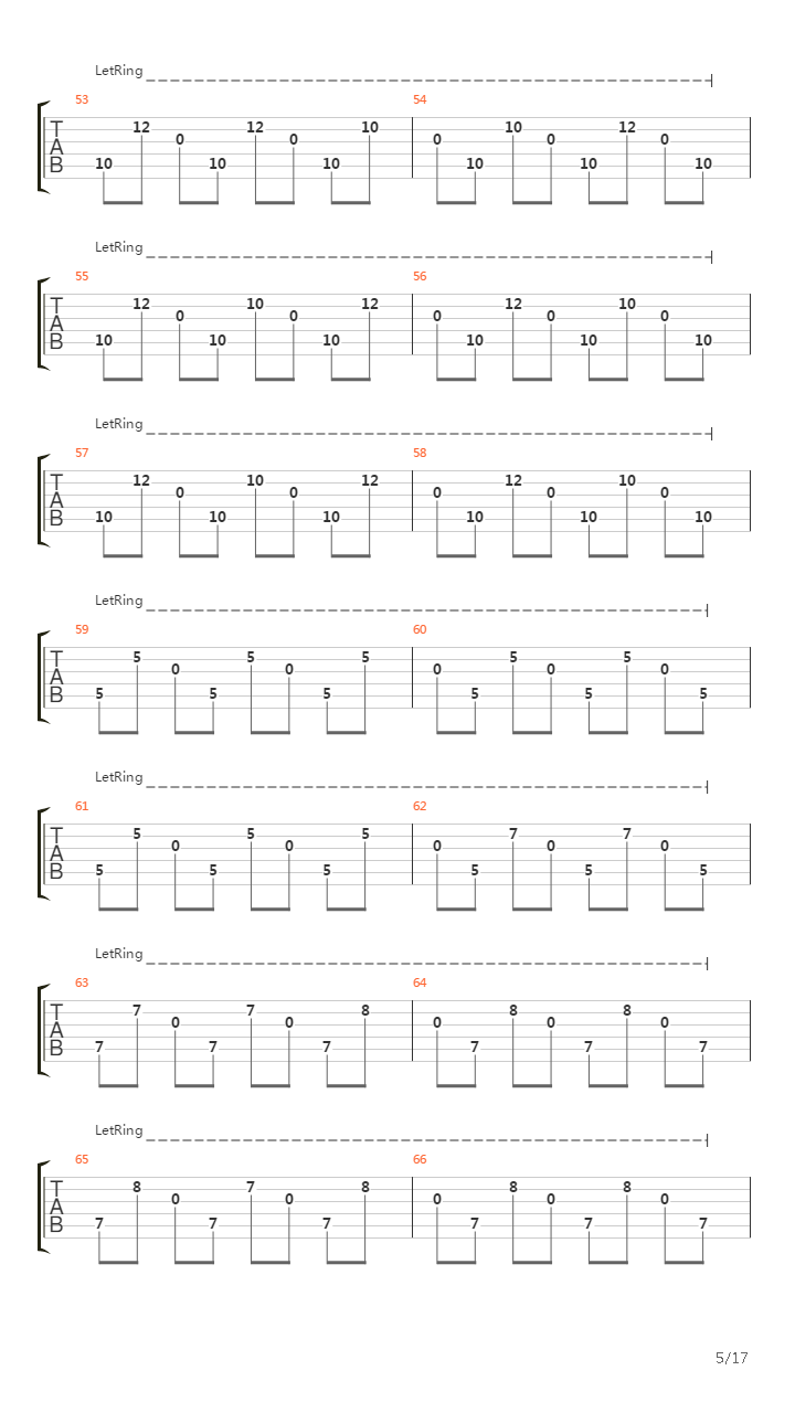 Mono吉他谱