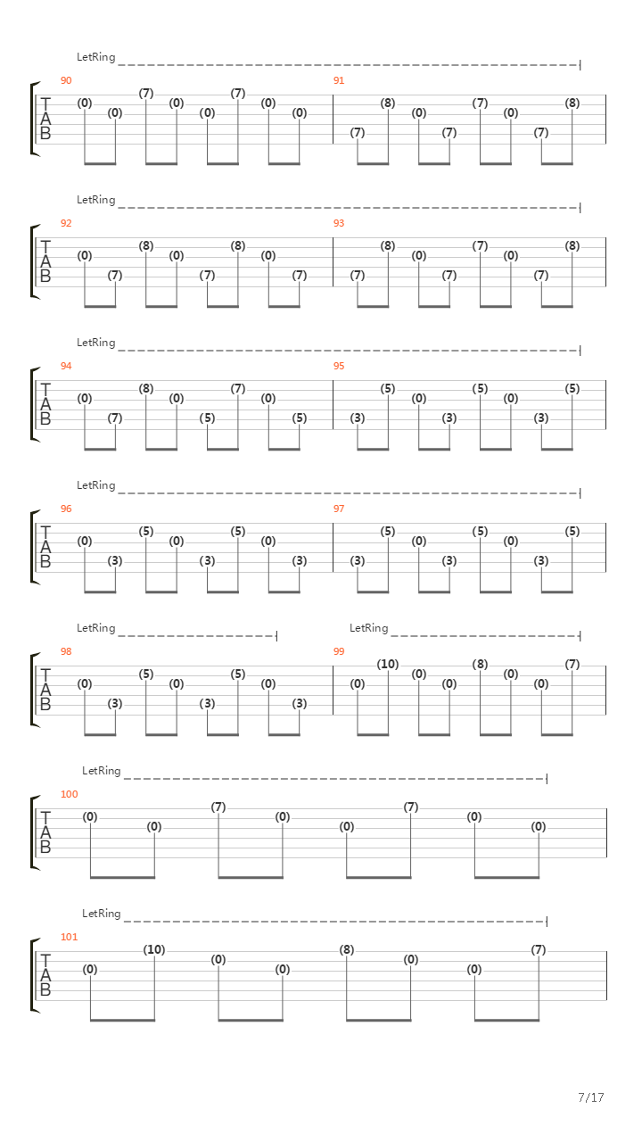 Mono吉他谱