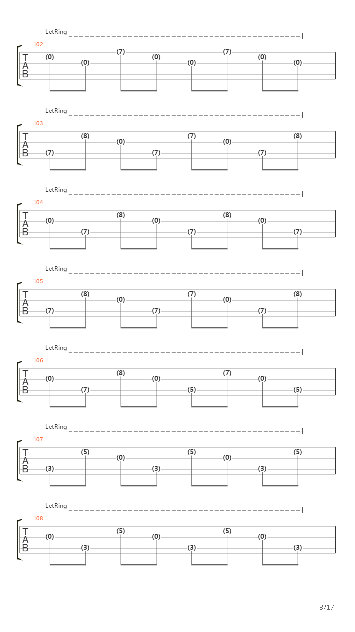 Mono吉他谱