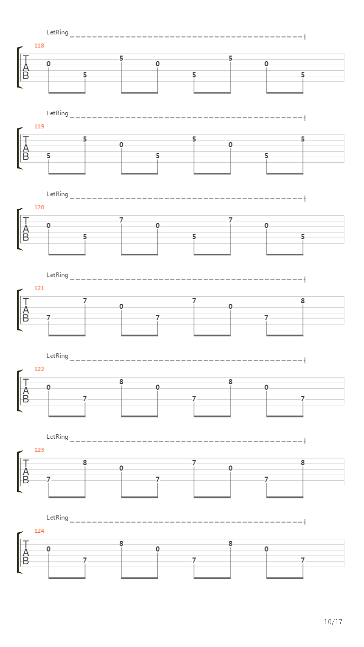 Mono吉他谱