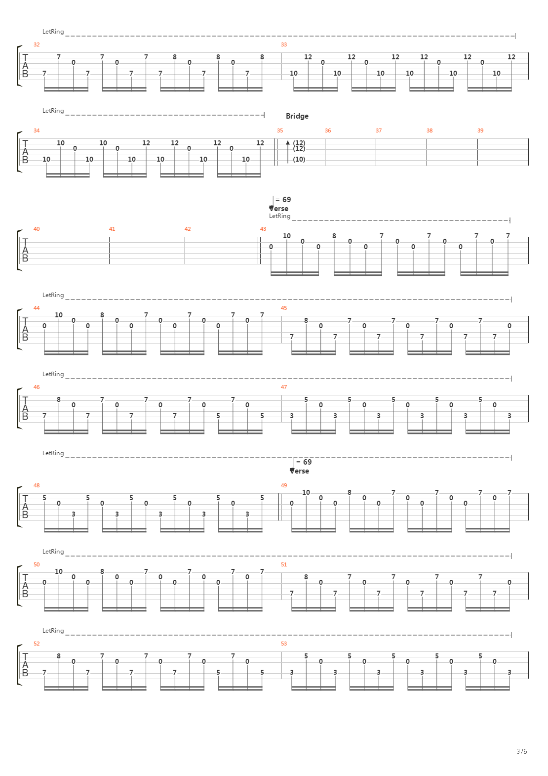 Mono吉他谱