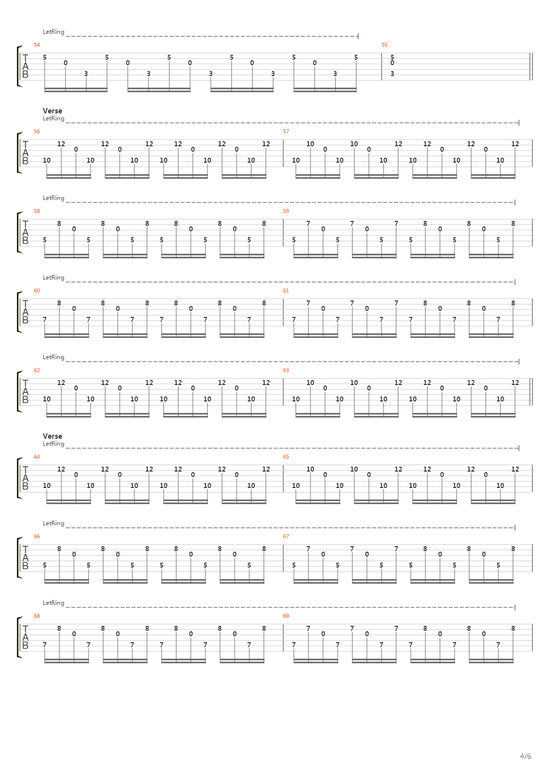 Mono吉他谱