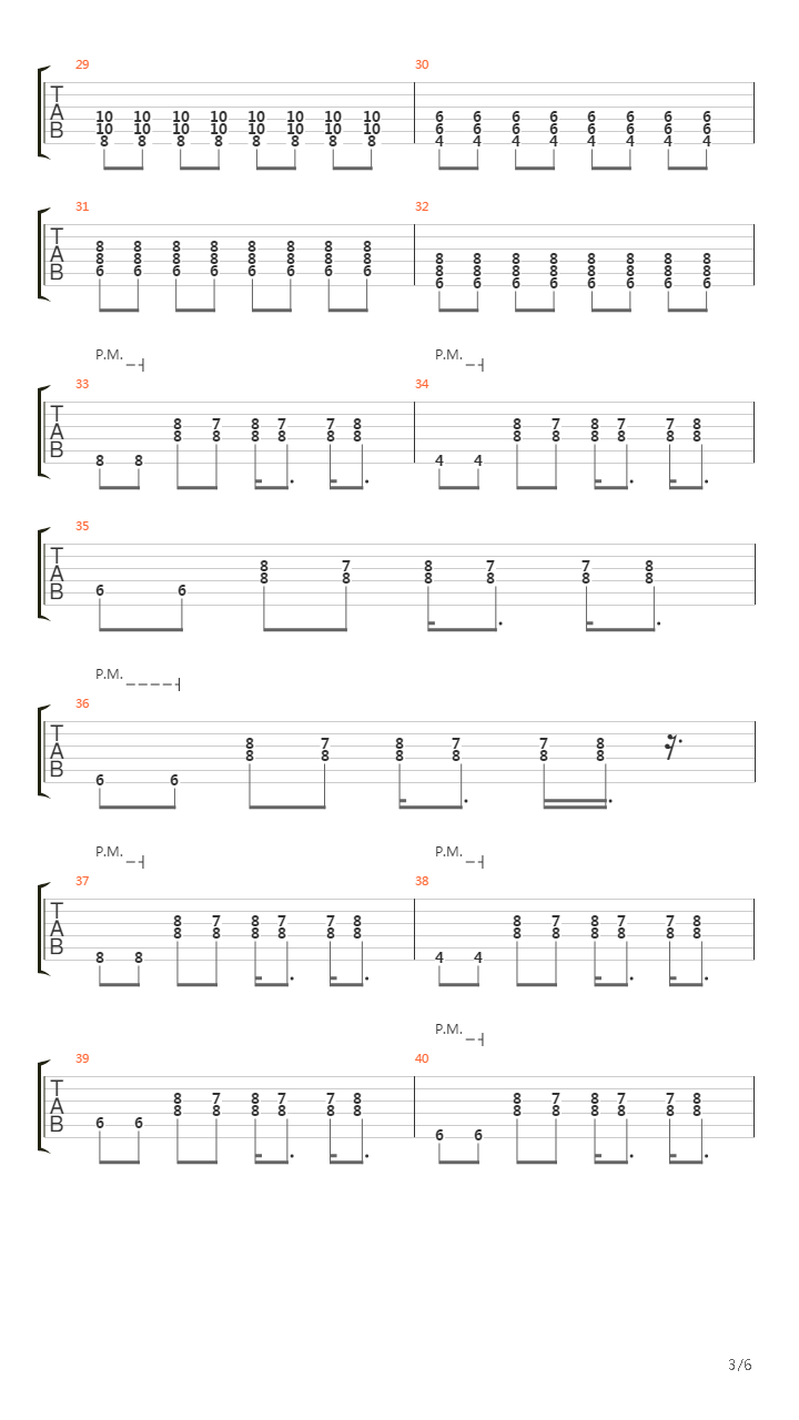 Per Sempre吉他谱