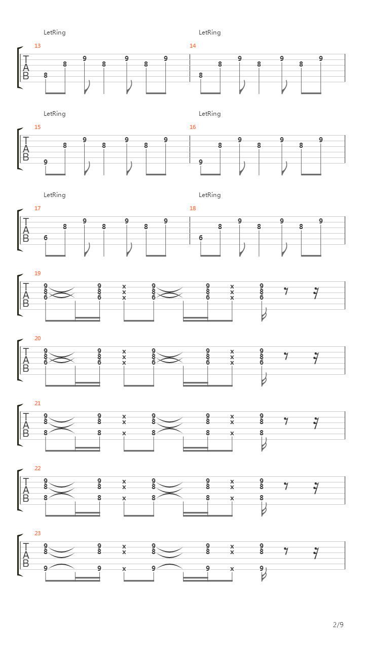 Scegli Me吉他谱