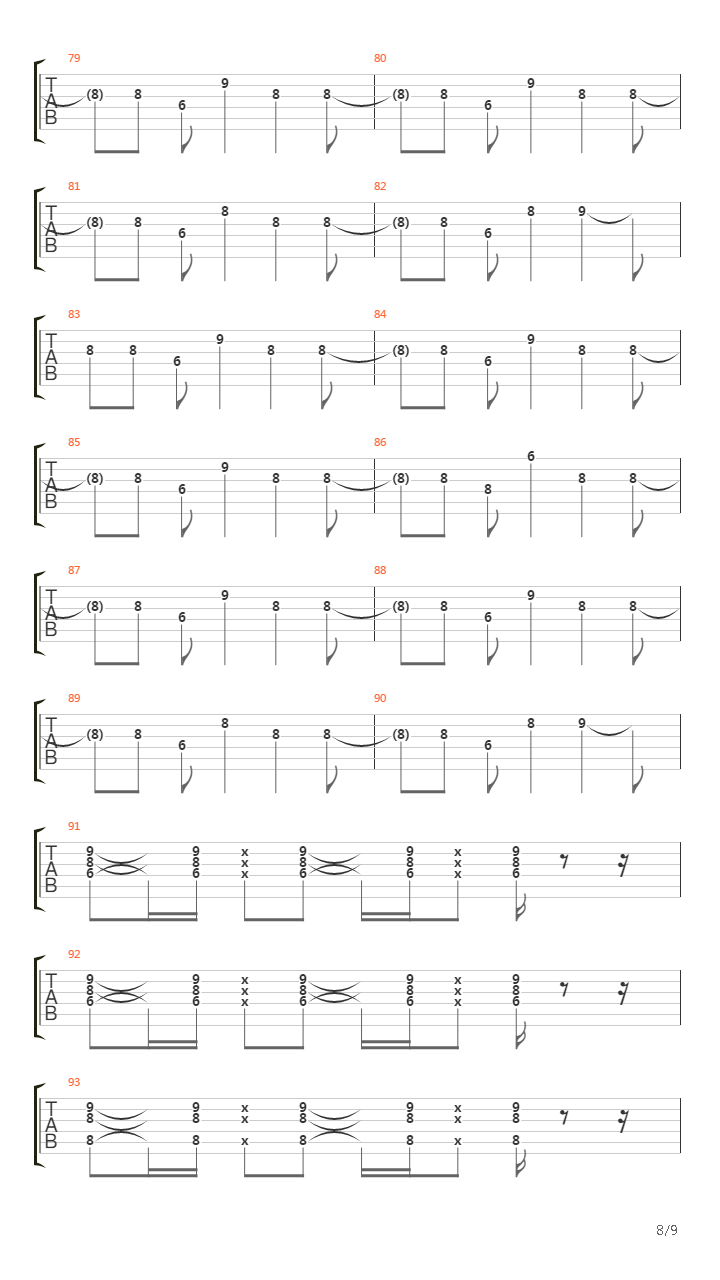 Scegli Me吉他谱