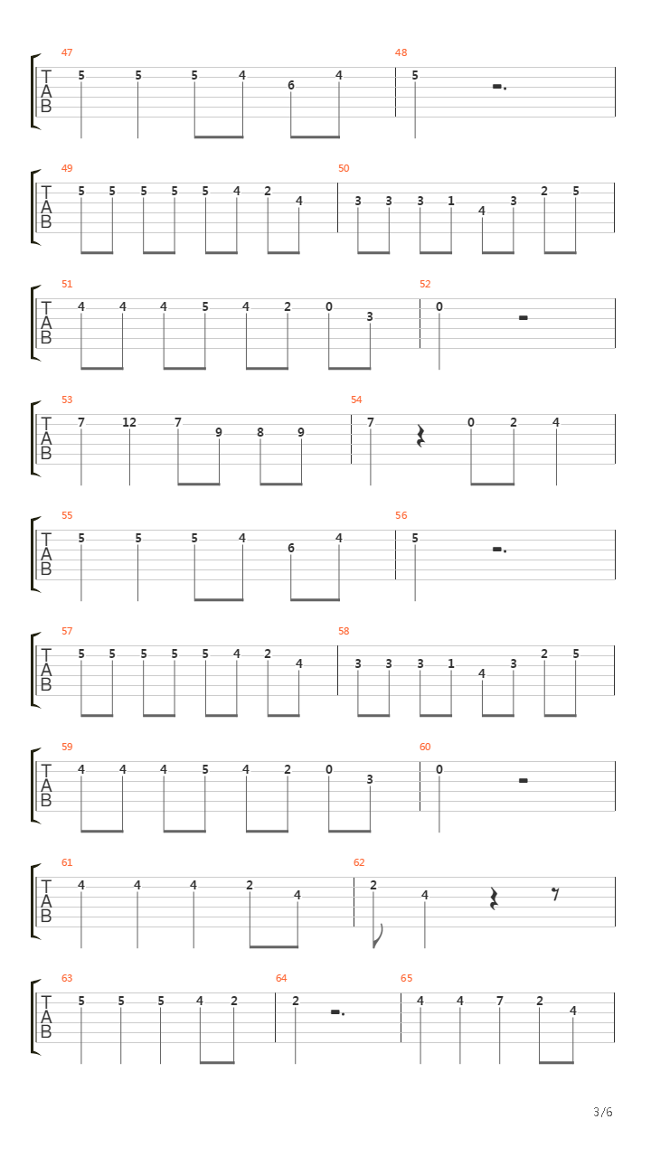 Mariposa Tecnicolor吉他谱