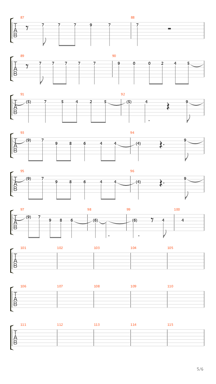 Mariposa Tecnicolor吉他谱