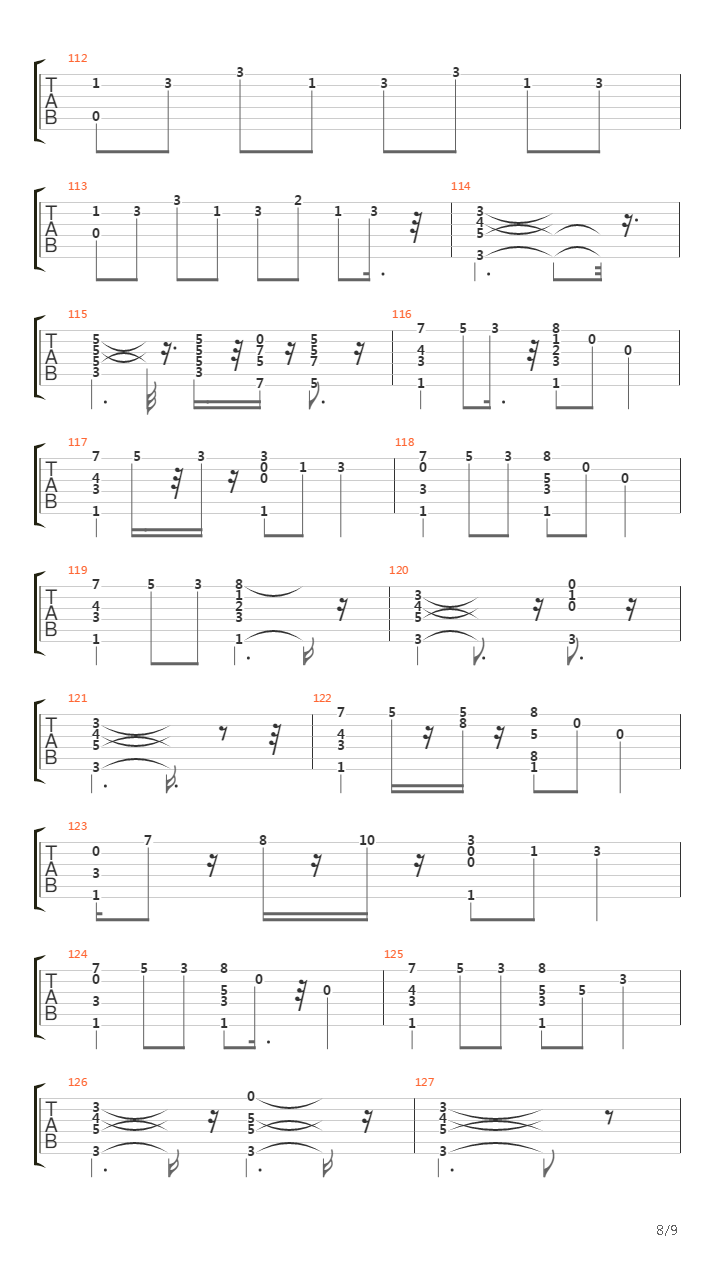Mariposa Tecnicolor吉他谱