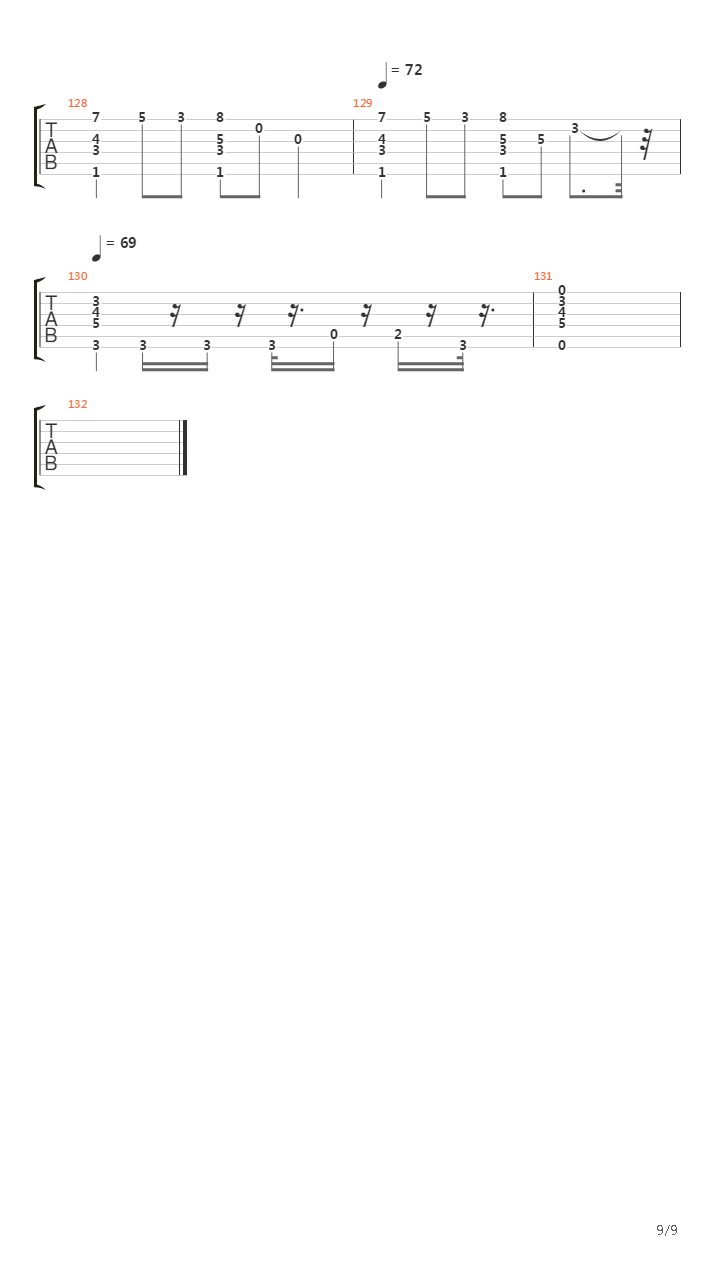 Mariposa Tecnicolor吉他谱