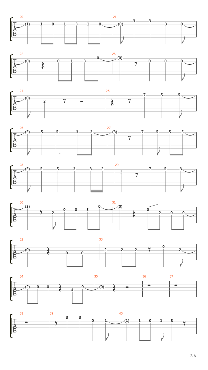 100 Years吉他谱