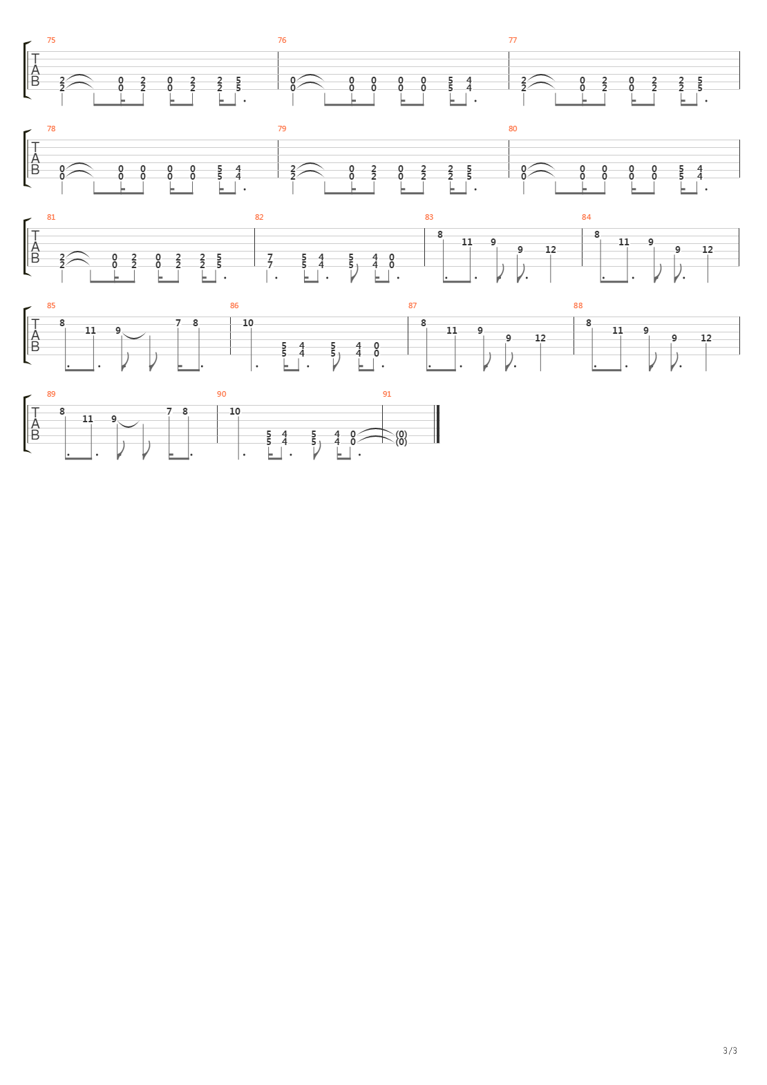 My Letter吉他谱