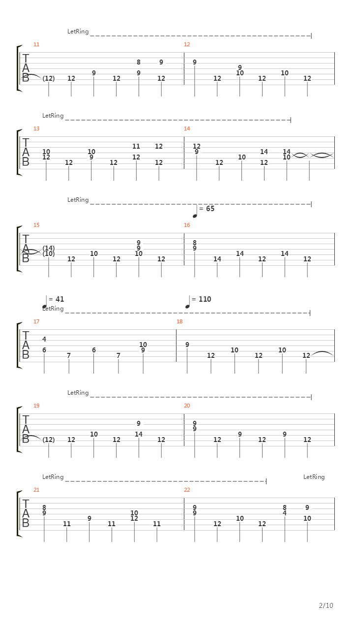 Labyrinth吉他谱