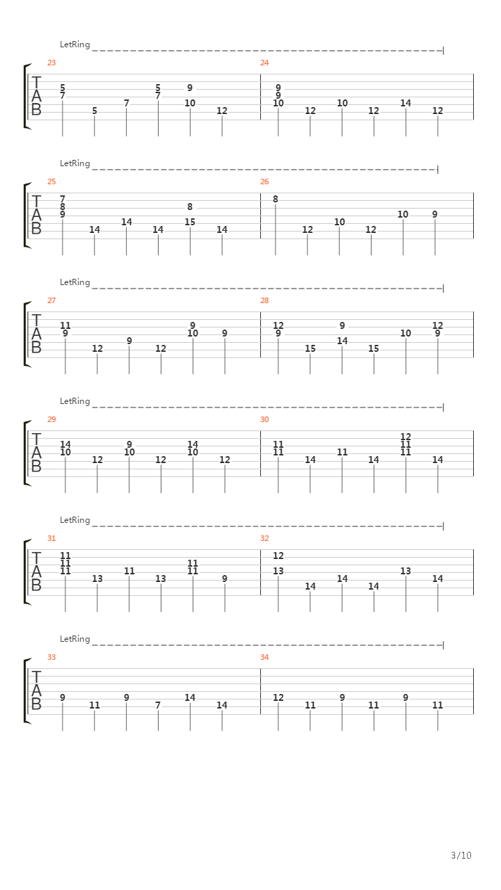 Labyrinth吉他谱