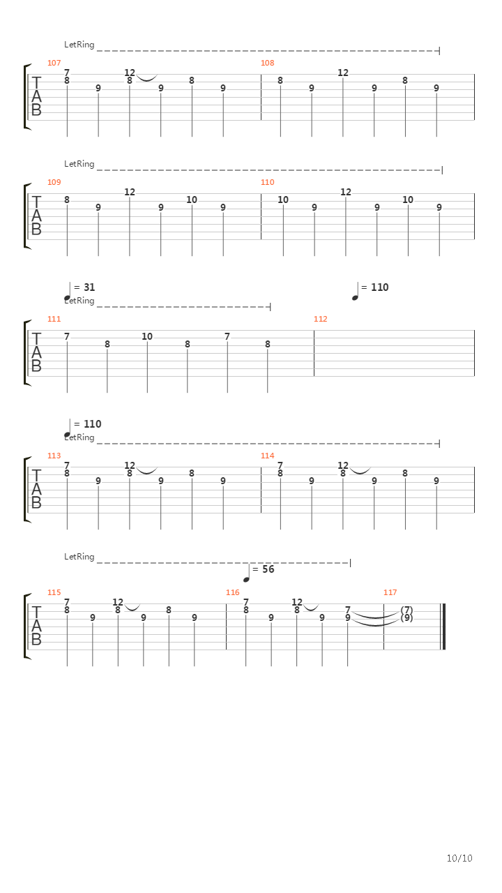 Labyrinth吉他谱