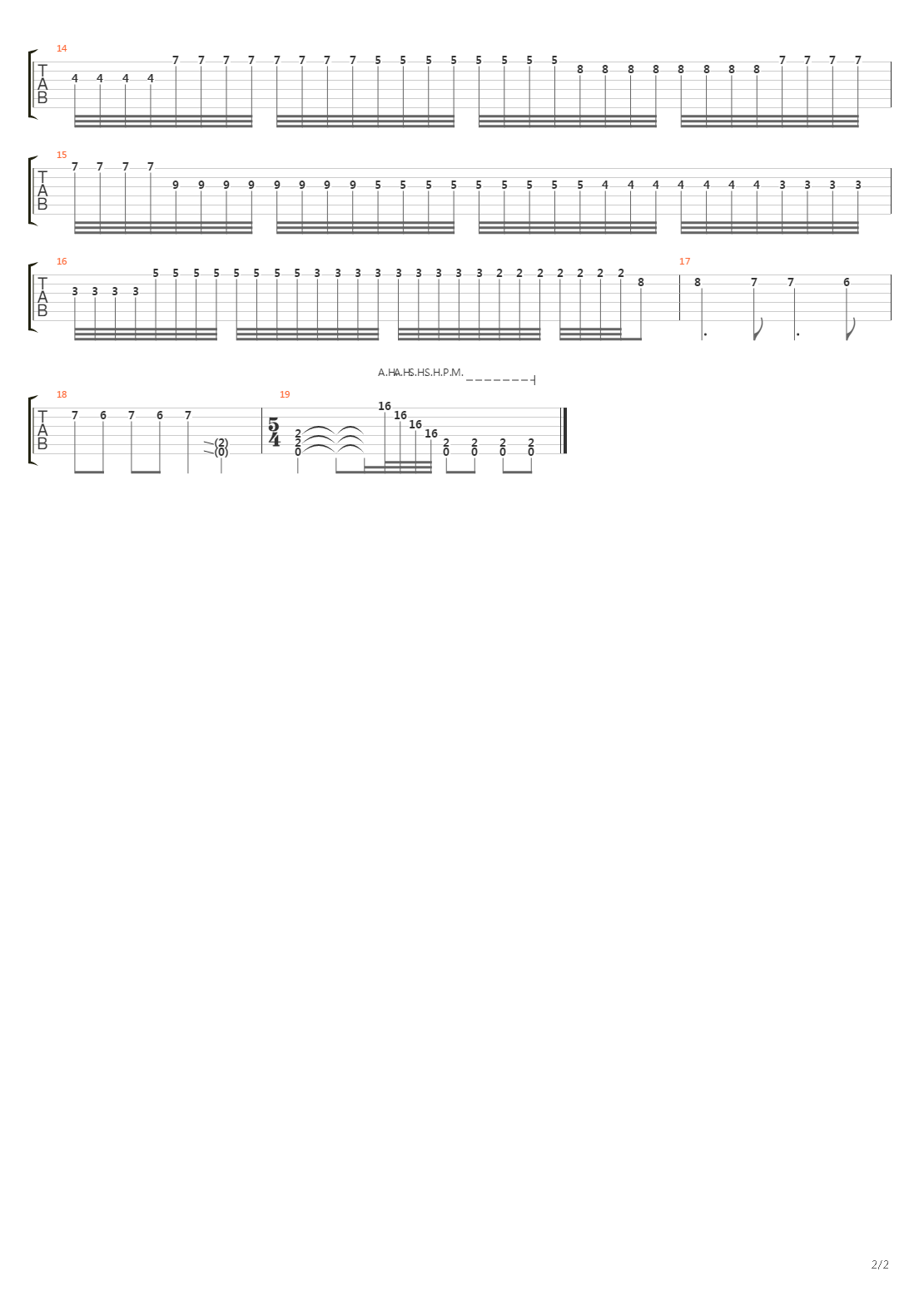 Requiem In Si Minore吉他谱