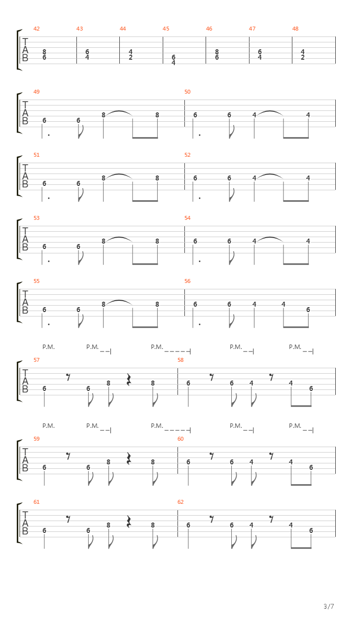 Low吉他谱