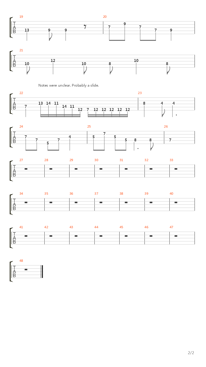 Dmt Song吉他谱