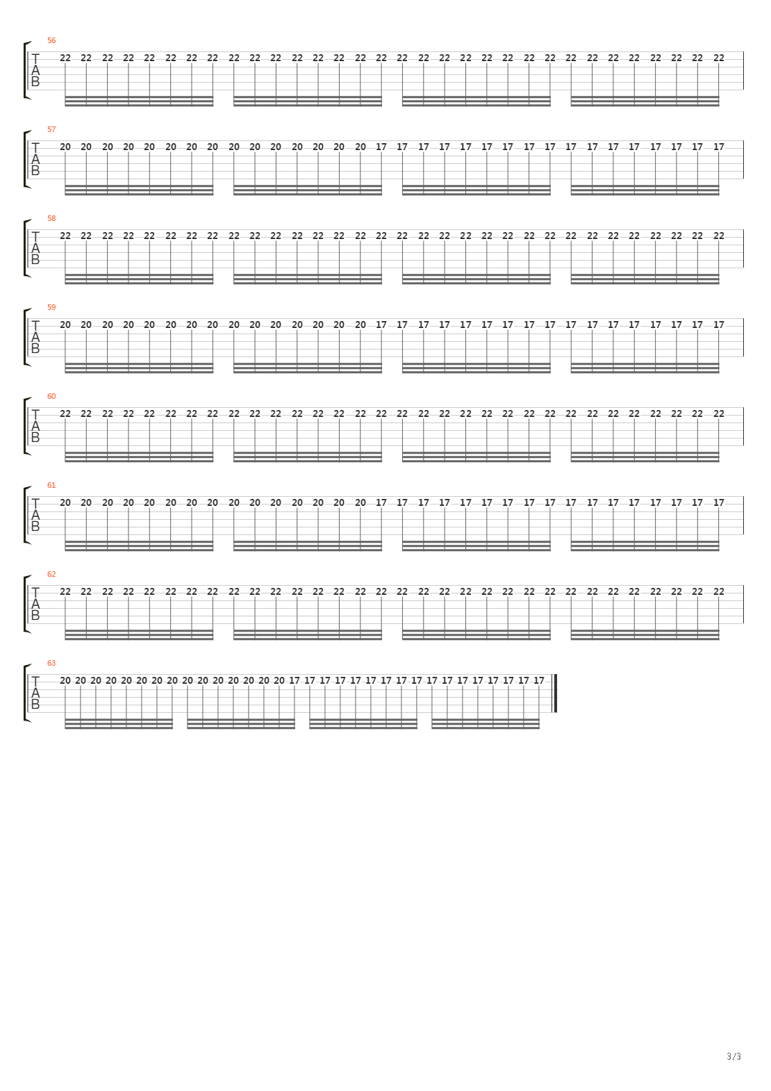 Substance吉他谱