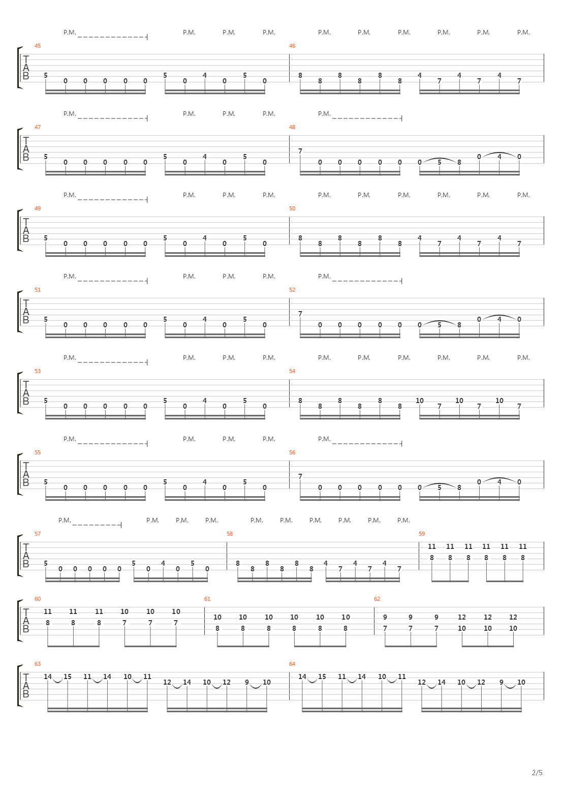 Crown Of Thorns吉他谱